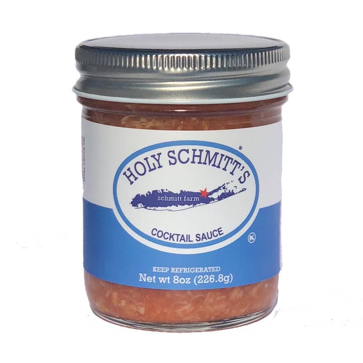 Holy Schmitt's Cocktail Sauce for wholesale by Holy Schmitt's Horseradish