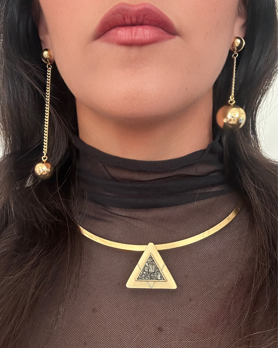 DIPHDA - Wholesale Pendant/Charm Necklace - Zenith Halo Necklace - gold | DIPHDA2