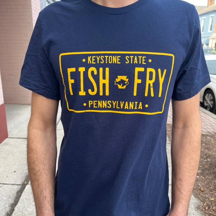 Pennsylvania Fish Fry T-shirt for wholesale by Lightning Bug Gift Co.