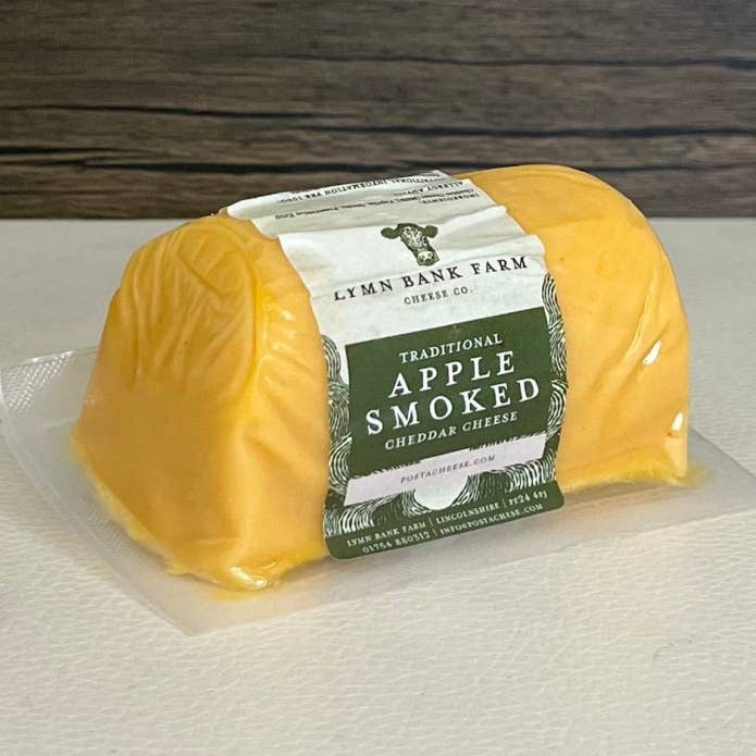 Traditional Applesmoked 145g Barrel for wholesale by The Mouse House Cheese Company