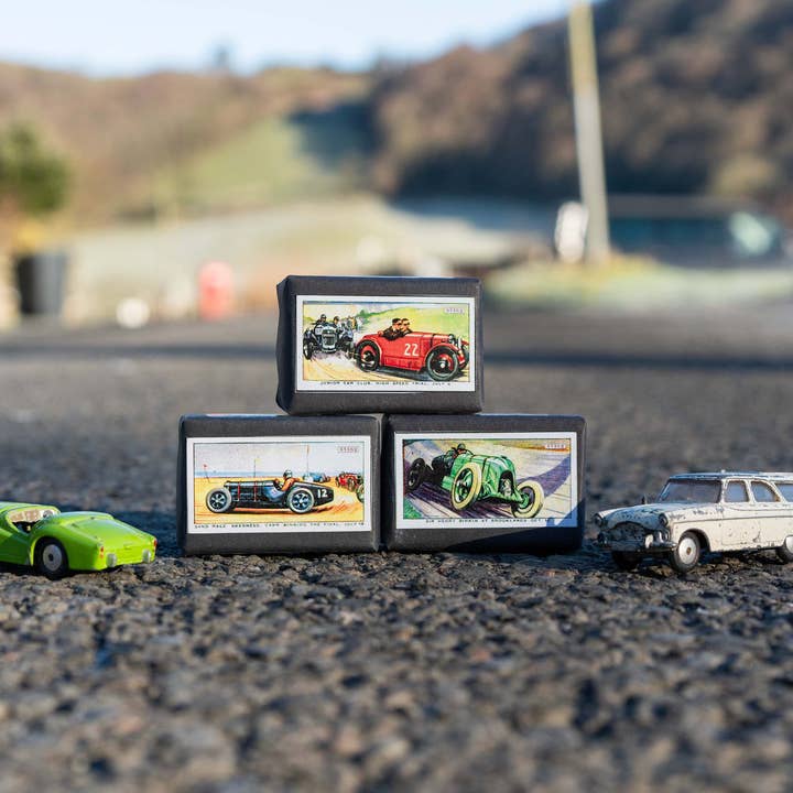 Sting in the Tail Ltd – wholesale Bar Soap – Vintage Cars Label Soap | Triple Milled | Handmade |1