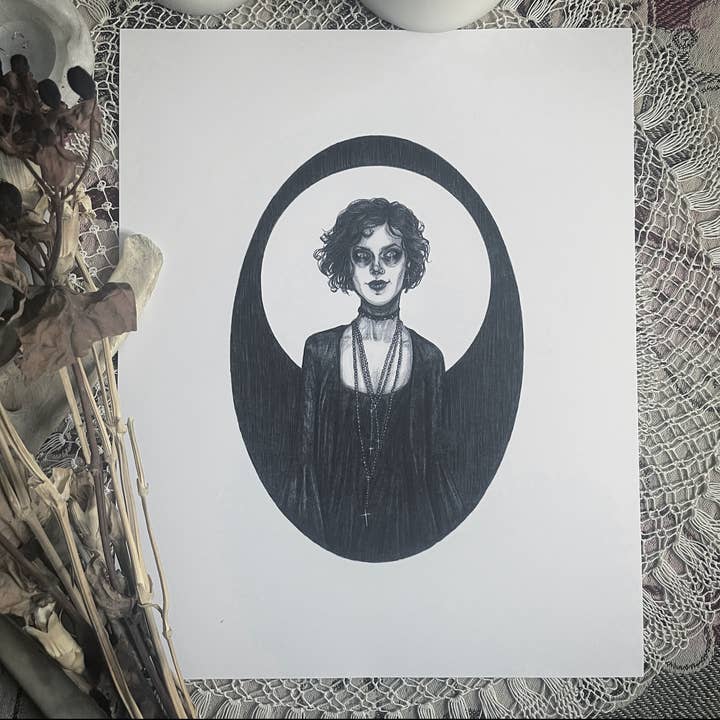 Nancy Fine Art Print - The Craft for wholesale by Caitlin McCarthy Art