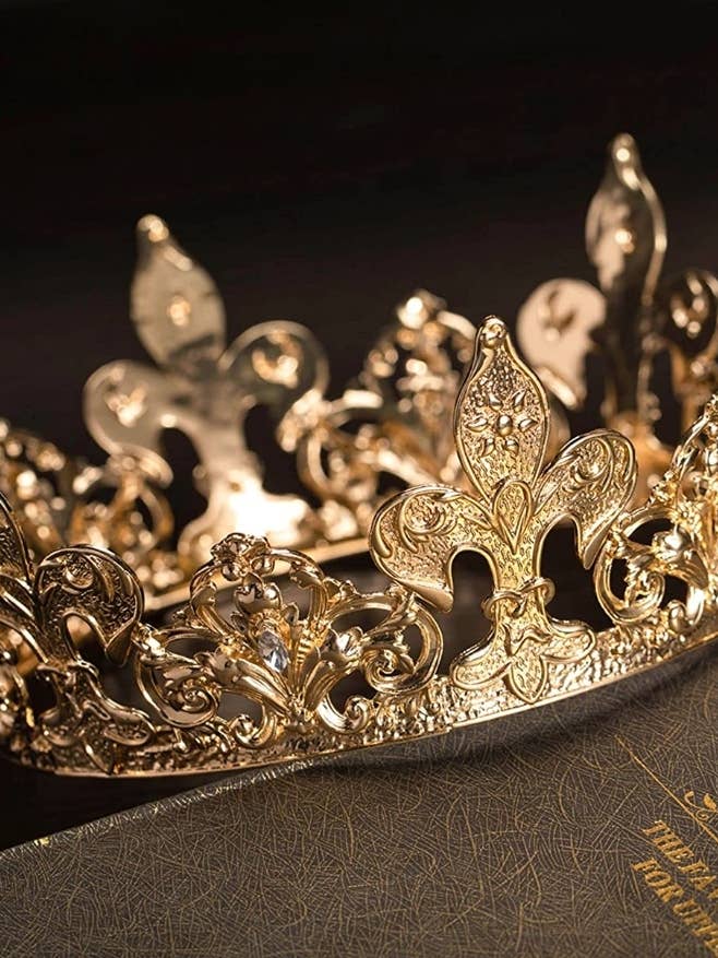 Queen Royal Crown, Gold Metal Party Costume, Birthday, Gift for wholesale by Happy Dream Gifts