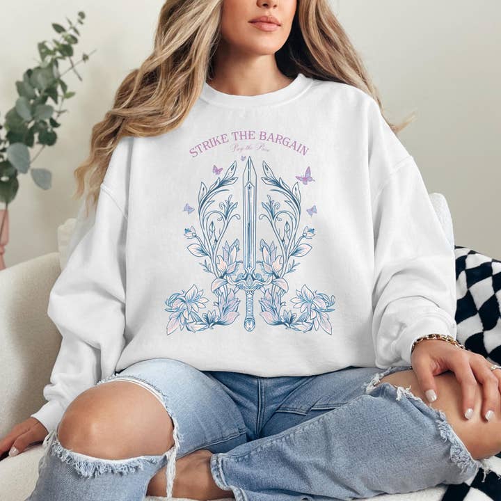 TheKingShirt - Wholesale Graphic Sweatshirt - Women's - Callie Hart Quicksilver Sweatshirt - Trendy Fantasy Shirt