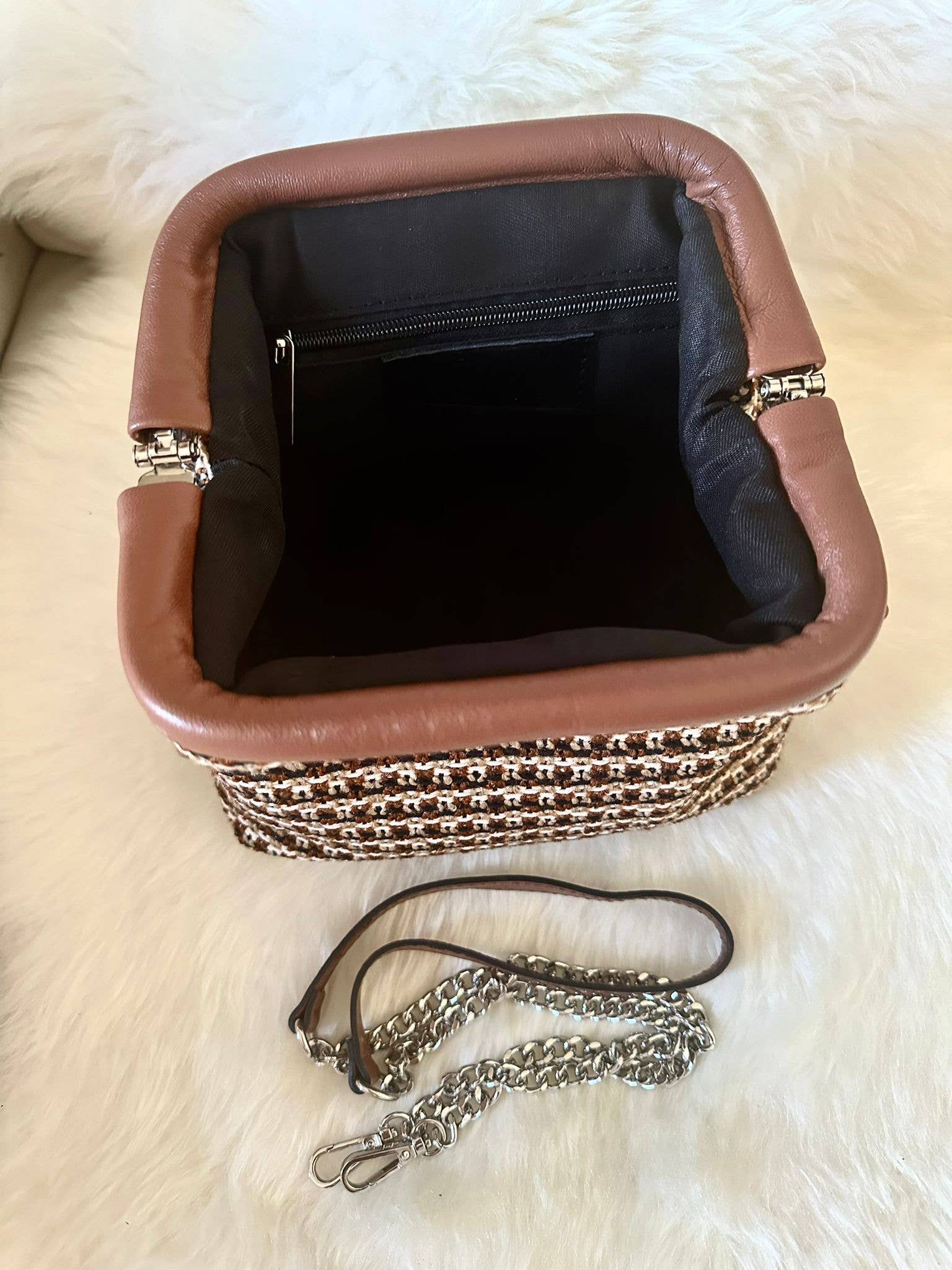 Zhade - Wholesale Clutch Bag - Women's - Fabric and leather pouch5