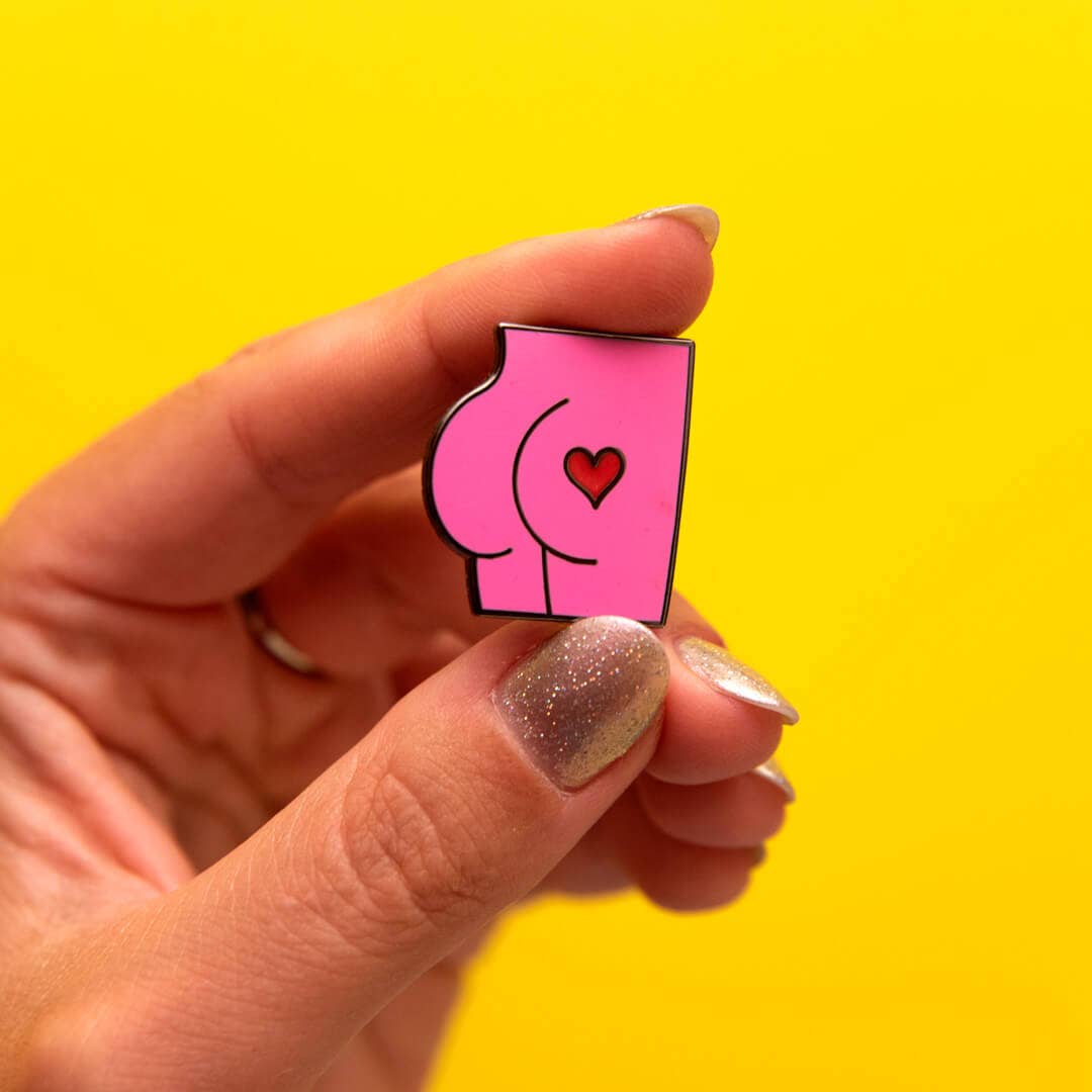 Redy. – wholesale Lapel pin/button – Cheeks Enamel Pin - Cutiez Collection1