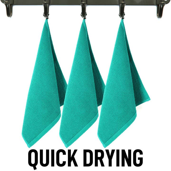 Zulay Kitchen - Wholesale Dishcloth - Waffle Weave Dish Towels – 12"x12" 6-Pack25