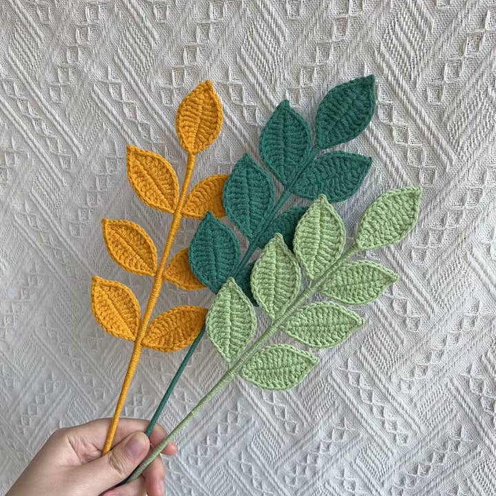 Lilyrosy(Duty free) – Decoração de Natal por atacado – Tulipa de Croché, Bouquet de Rosas, Presentes Feitos à Mão, decoração de férias9