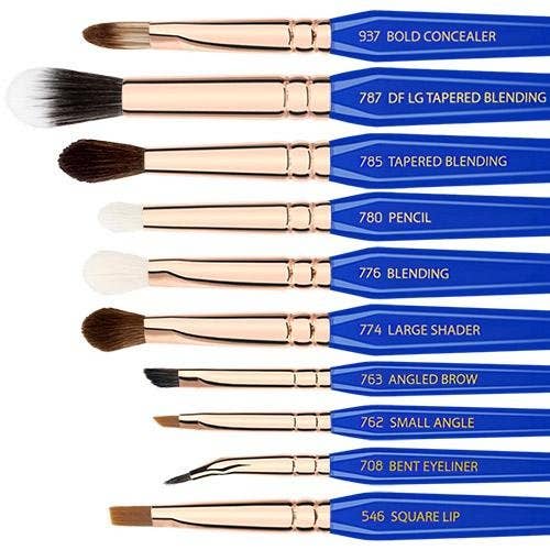 Bdellium Tools - Wholesale Makeup Brush Set - Golden Triangle PHASE II Complete 15pc. Brush Set with Pouch3