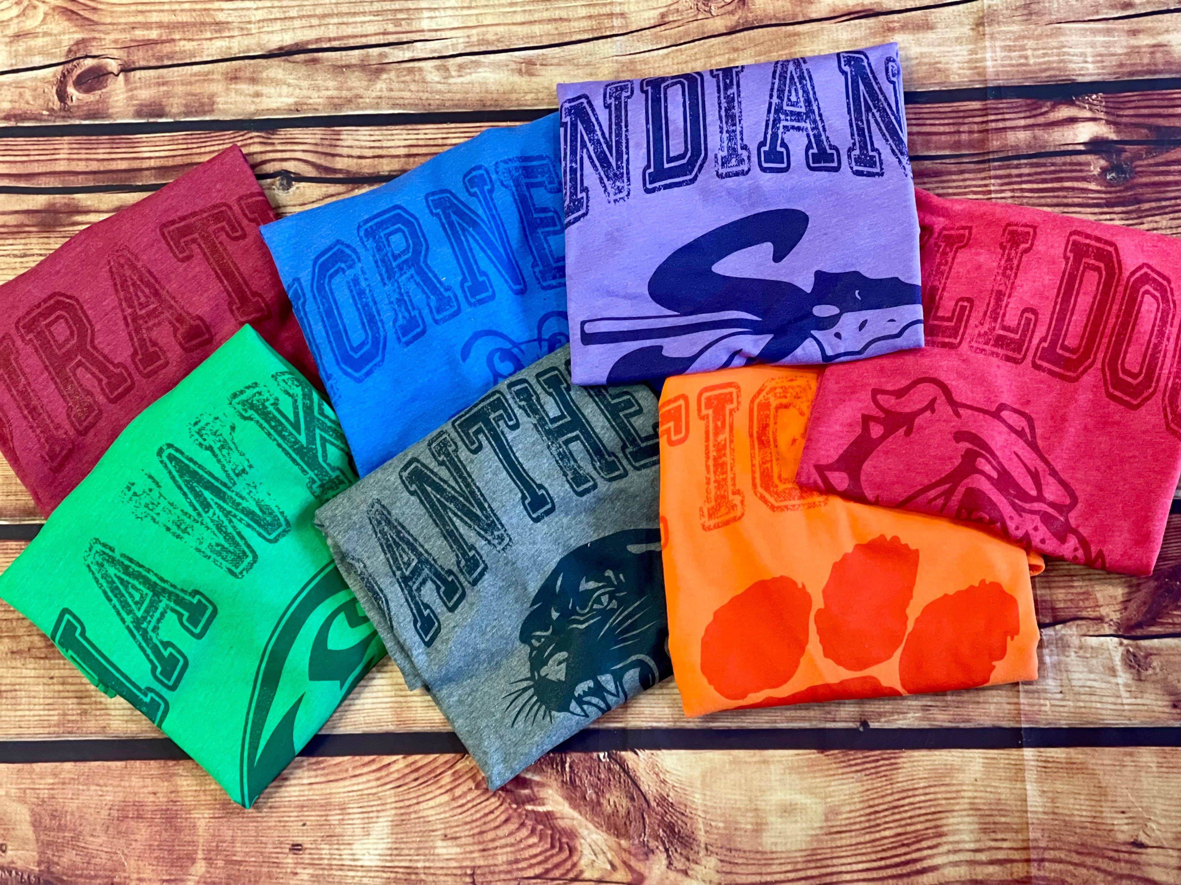 Truelove Apparel – wholesale Screen printed t-shirt – Women′s – Team Spirit Game Day Monochrome Graphic Tee2