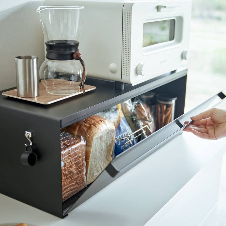 Yamazaki Home - Vente Boîtes à pain - Boîte à pain, large, acier13