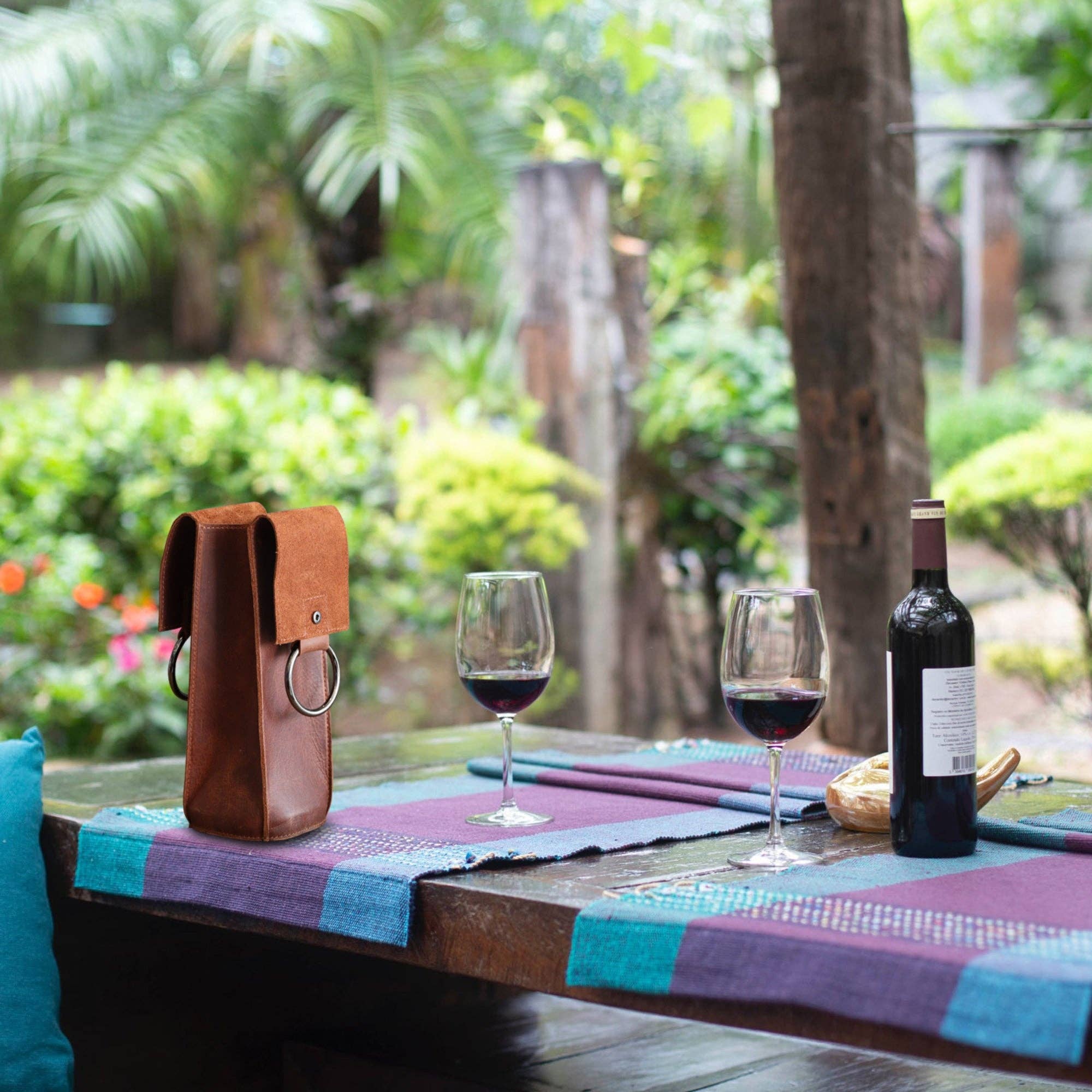 Londo – Großhandel Weintasche – Londo Weinflaschenhalter und -träger aus hochwertigem Leder23