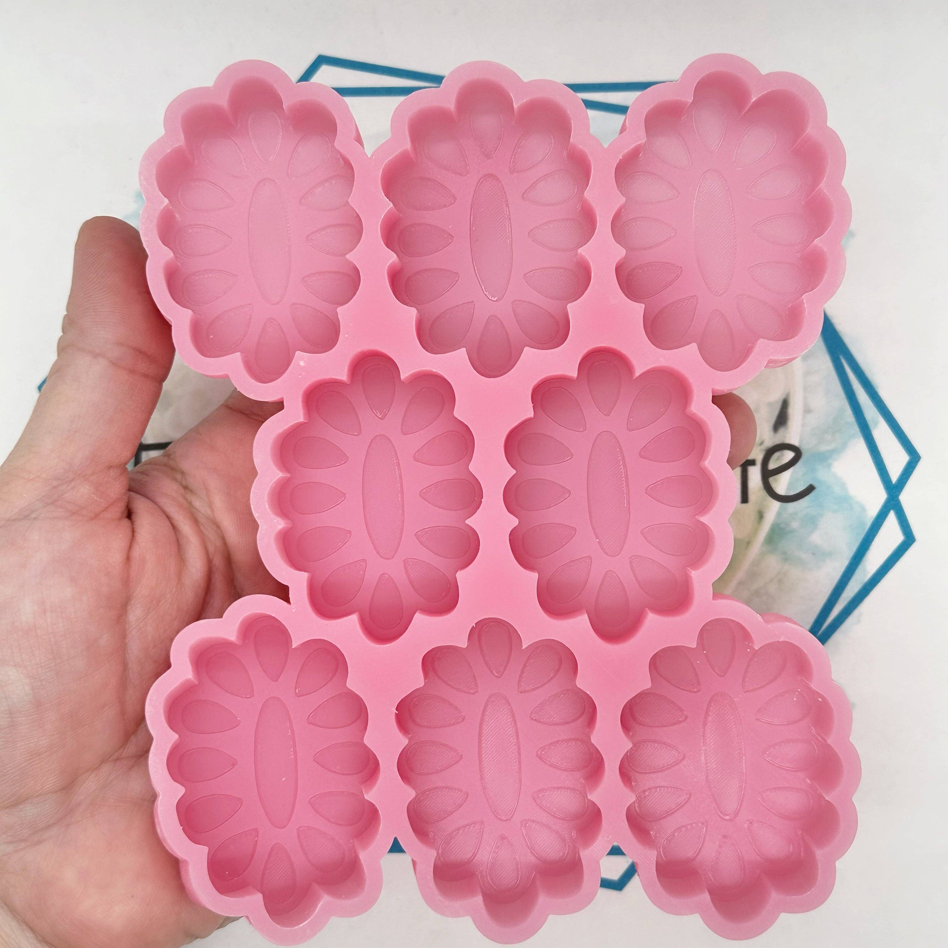 The Freshie Junkie, LLC - Vendita all'ingrosso Attrezzature per lavoretti e fai da te - *NUOVA USCITA* Stampo in cera Concho0