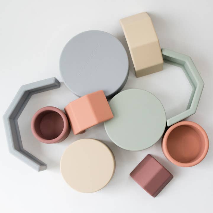 Babeehive Goods – wholesale Stacking rings game – Baby – Rainbow Stacking Toy11