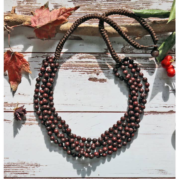 Brown Magnesite Necklace for wholesale by IST Jewelry