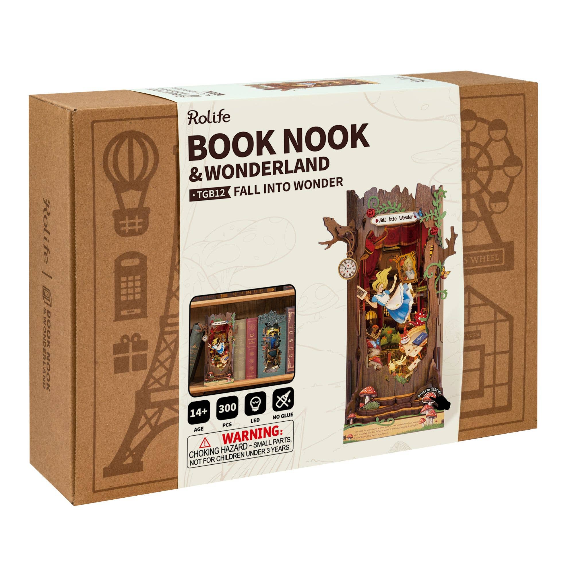 Magnote - Wholesale DIY Craft Kit - Rolife Fall in Wonder DIY Book Nook Kit7