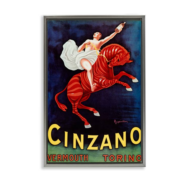 Stupell Industries - Wholesale Wall Sign - Cinzano Wine Advertisement - Framed Wall Art25