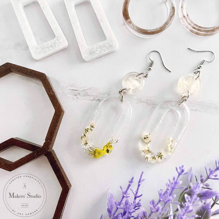 Ovals & Hoops Earrings for wholesale by A Makers' Studio