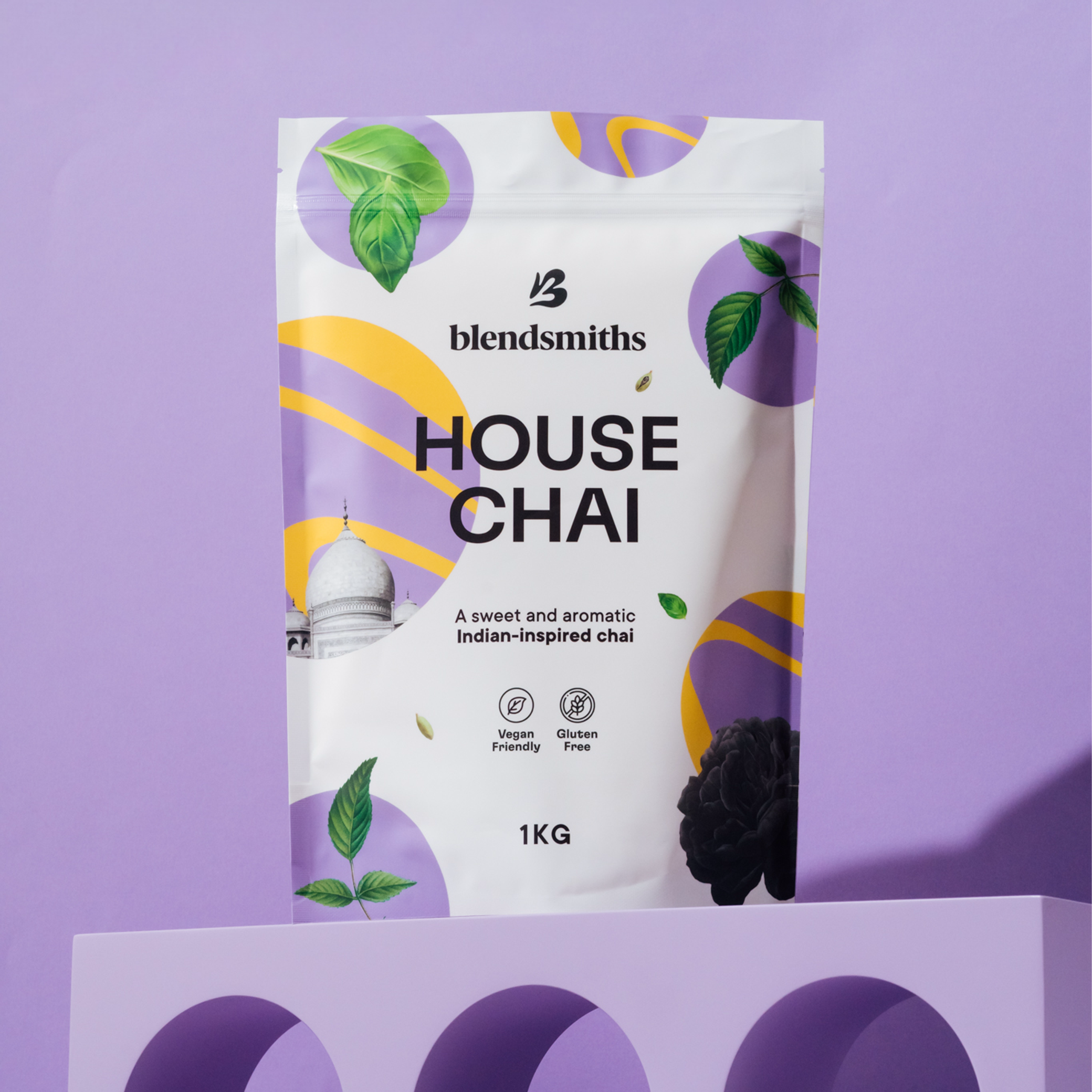 Blendsmiths Drinkmakers – Bebida saudável em pó por atacado – House Chai — Chá Indiano Aromático e Rejuvenescedor2