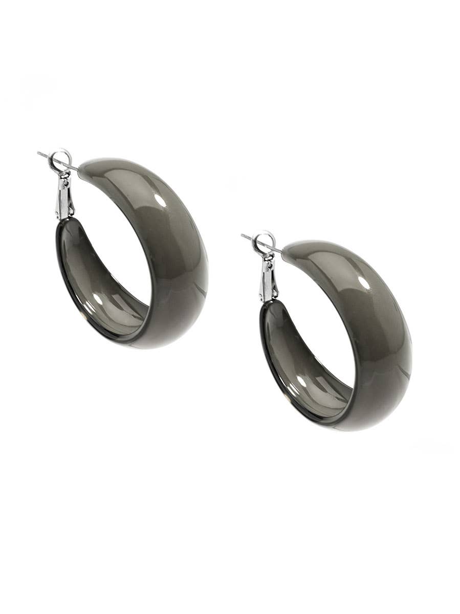 ZENZII Jewelry - Vendita all'ingrosso Orecchini a cerchio - Mod - Orecchini a cerchio in resina7