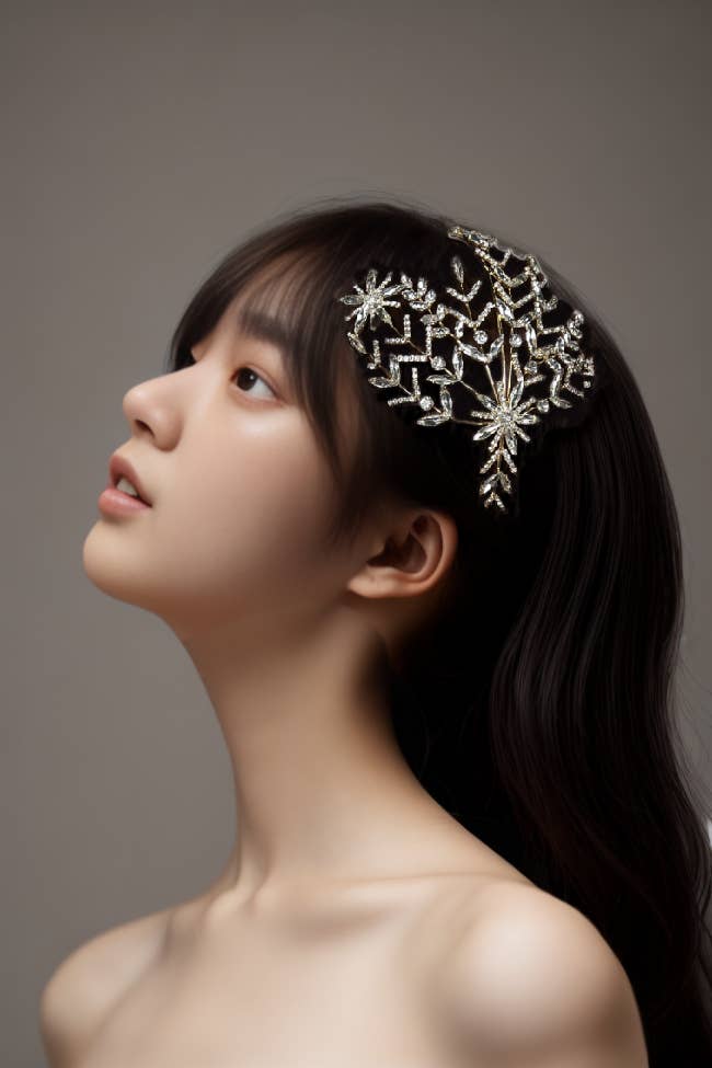 Happy Dream Gifts - Wholesale Fashion Headband - Women's - Crystal Bridal Headband, Crystal Bridal Hairpiece,Gold Crown10