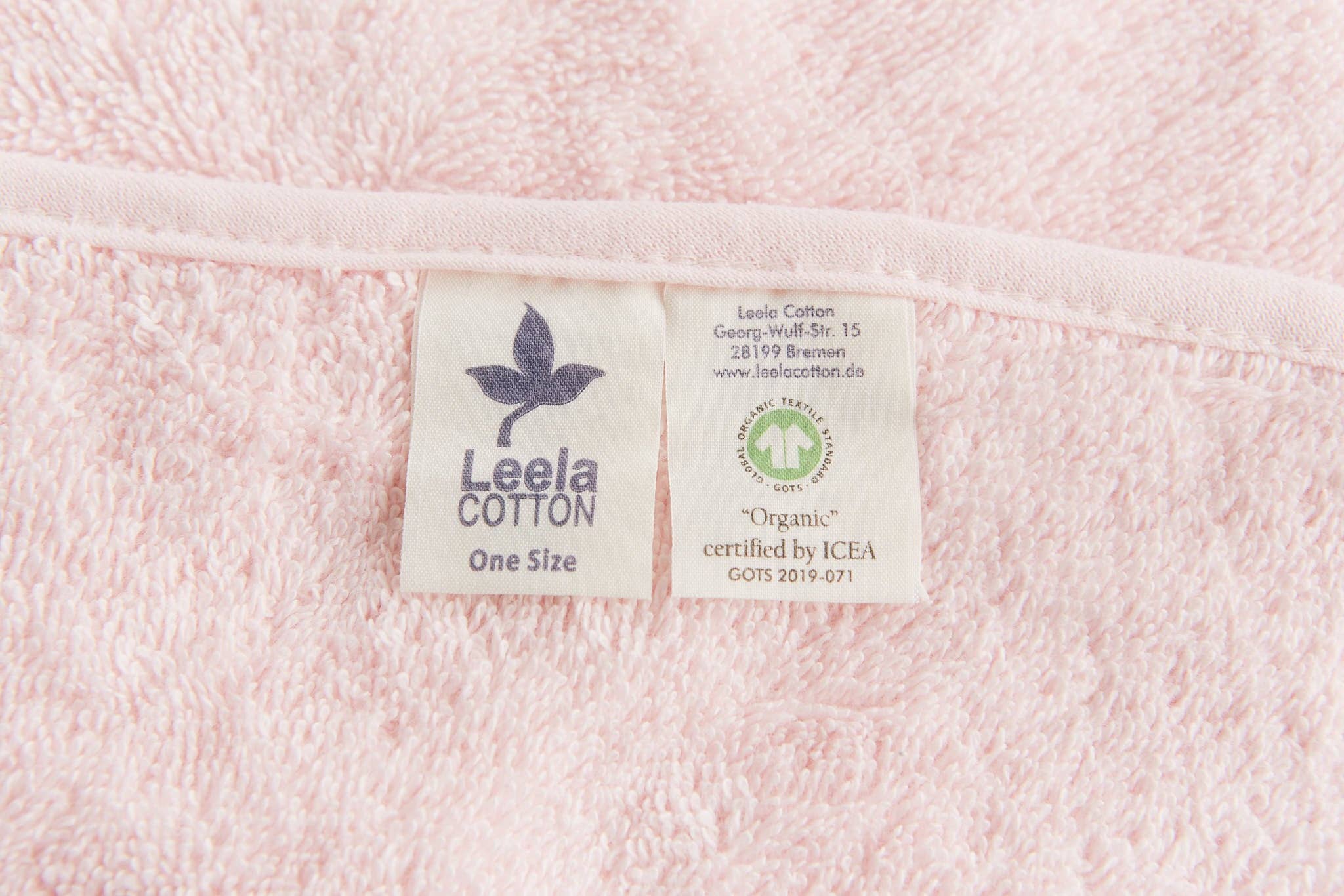 Leela Cotton – wholesale Handduk - Barn och baby – Babyhandduk i tjock frotté med huva2