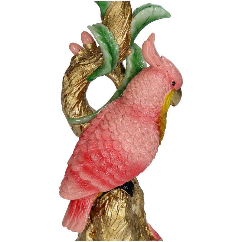 Trendhero.nl/b2b - Wholesale Candle Holder - Candle Holder - Pink Parrot ↑ 27,5 cm - Candle Stick2