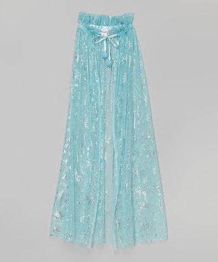 Wenchoice - Wholesale Cape - Kids - Blue Frozen Cape Silver Snowflake0