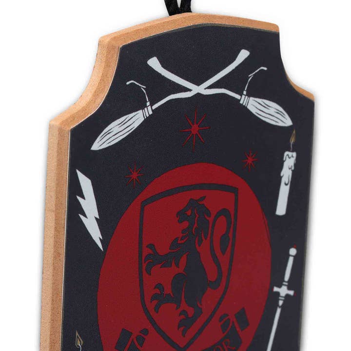 Open Road Brands, LLC - Wholesale Sign - Harry Potter Gryffindor Symbol Hanging Wood Wall Decor
