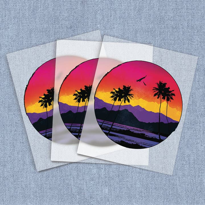 Círculo Paraíso, Transferencias de Calor Directas a Película para venta al por mayor de Iron It