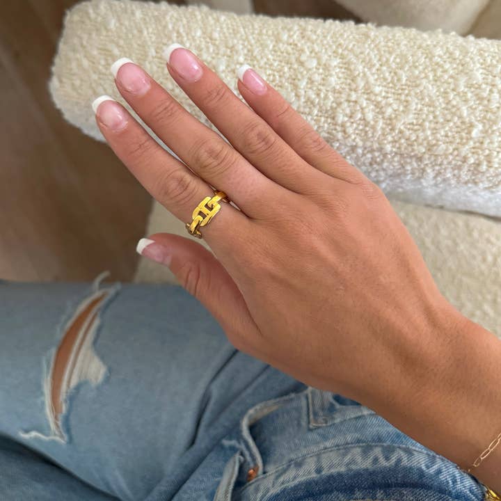 CHANSUTTPEARLS - Wholesale Band/Stacked Ring - PARKER RING 1