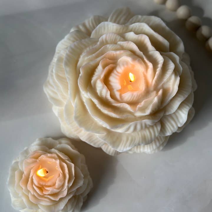 DE LA MUSHKA - Vendita all'ingrosso Candele regalo - Grande fiore | Candele profumate | Decorazioni estive | Decorazioni per la casa