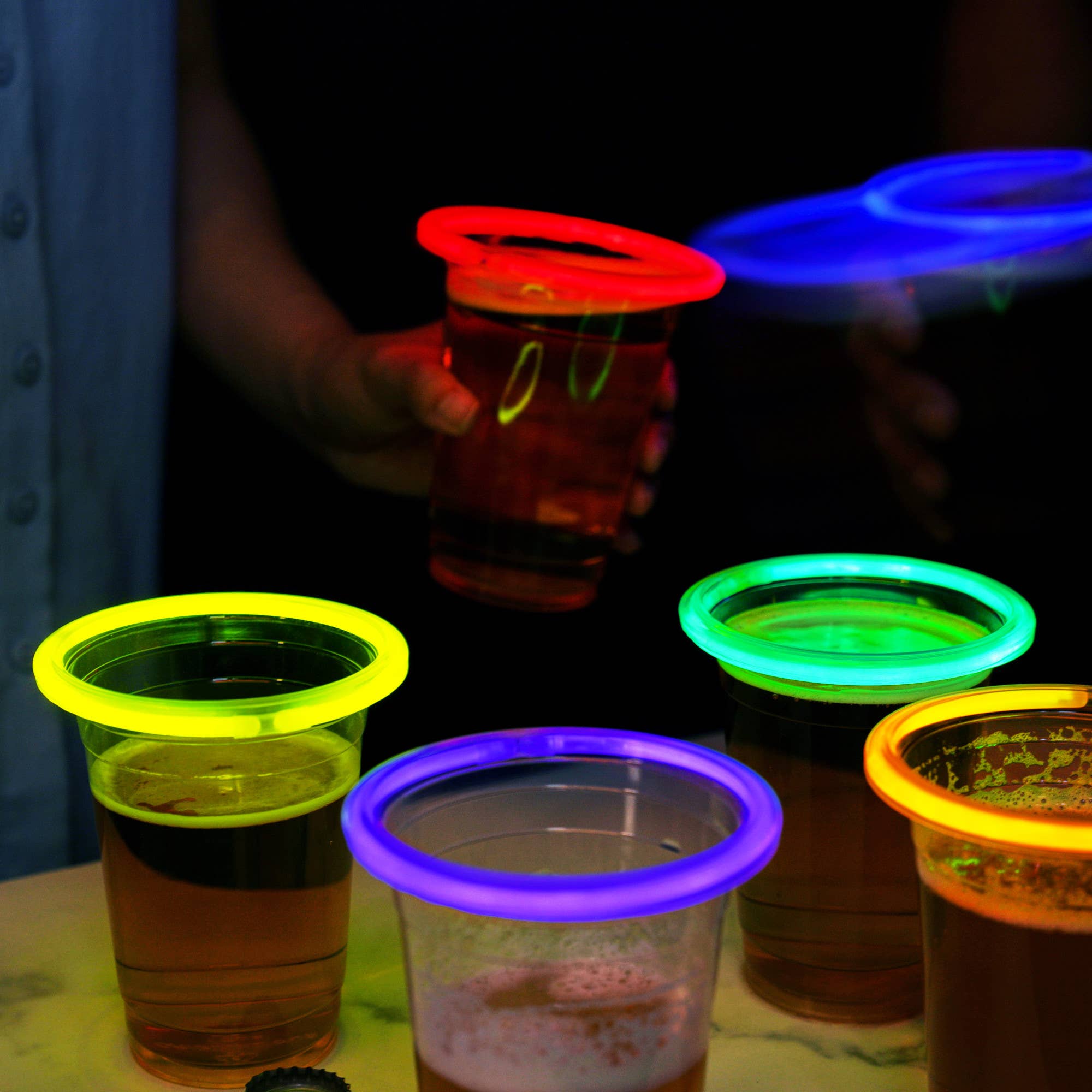 TRUE - Wholesale Disposable Cup - Glow Stick Cups Set of 202