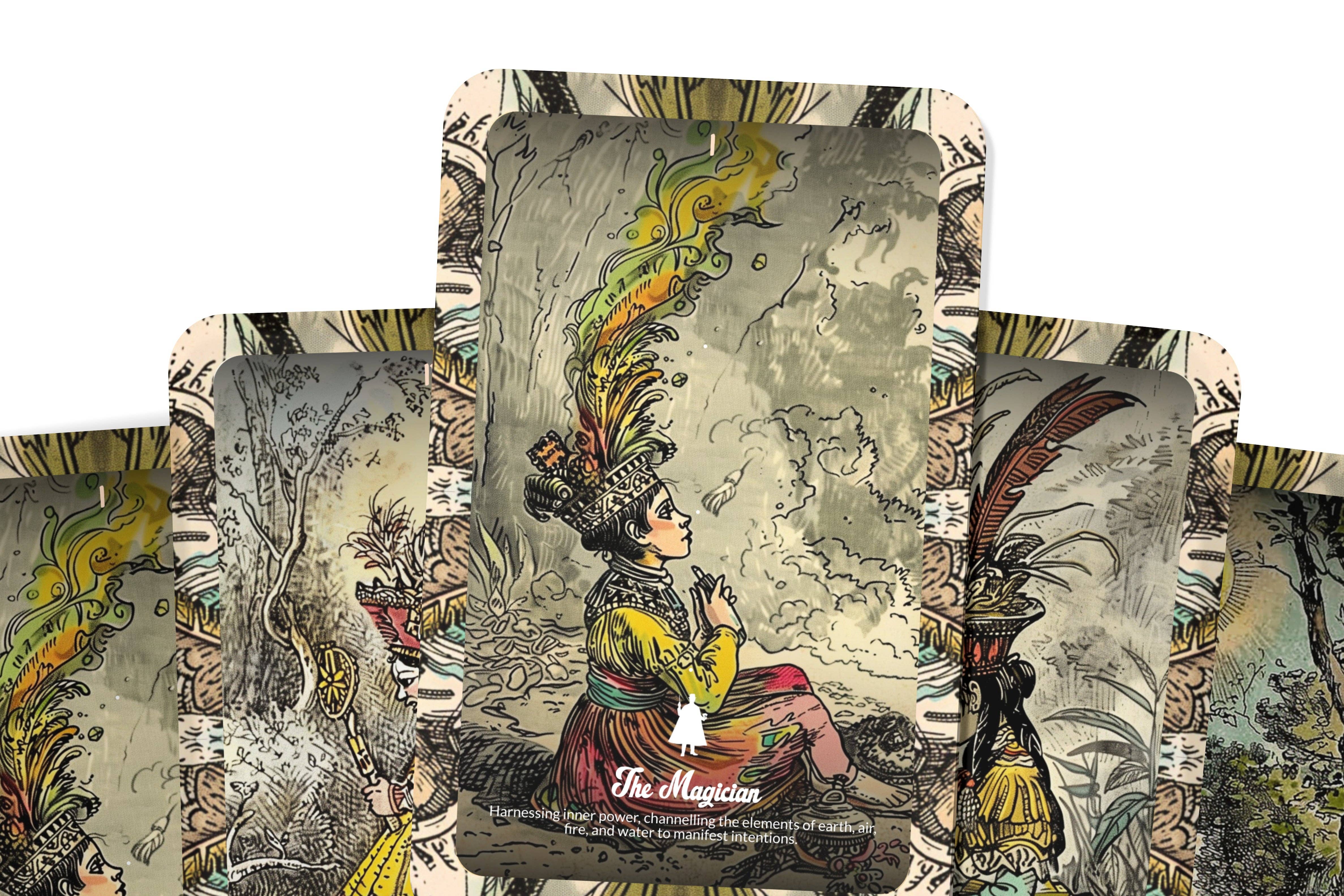 IBIZA TAROT - Vente Cartes de tarot - Tarot des Druides Anciens : Arcanes Majeurs - Sagesse Celtique8