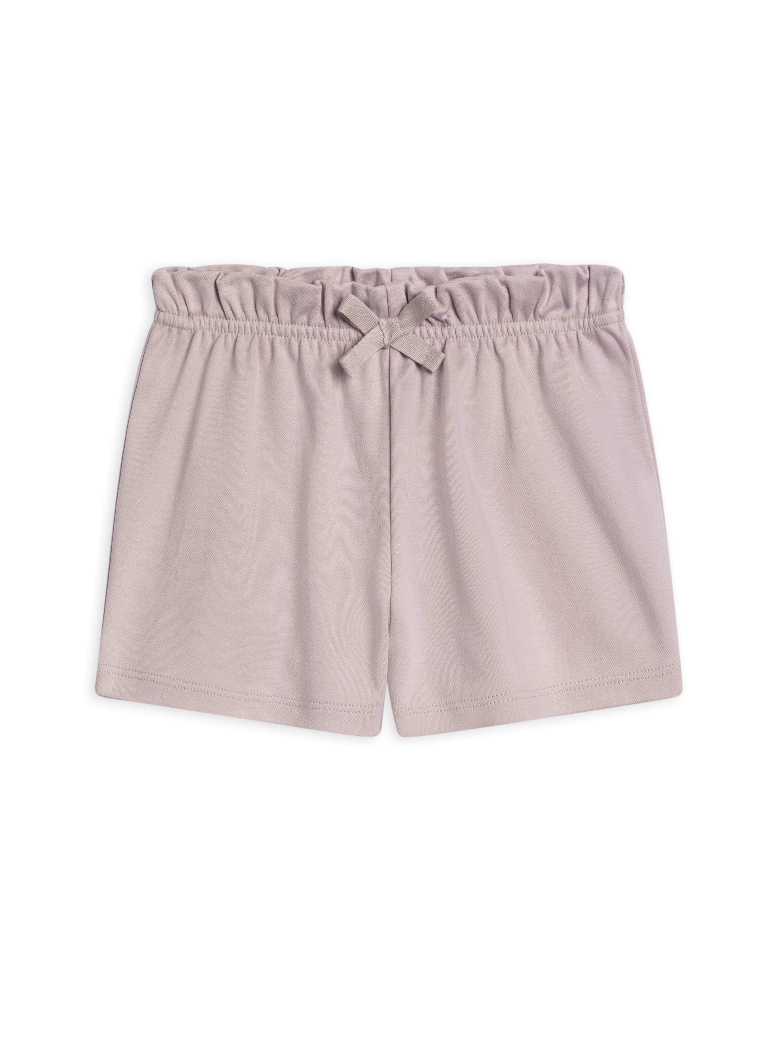 Colored Organics - Wholesale Lounge Shorts - Kids - Organic Kids Fay Ruffle Waist Shorts - Lilla0