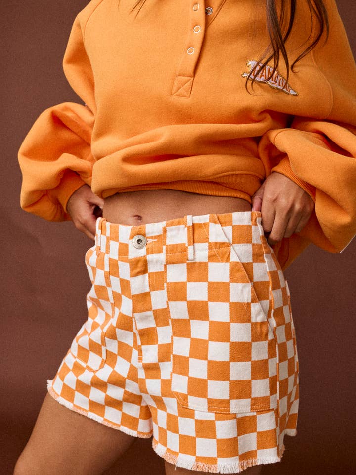 PP12128-1 - COLLEEN DENIM SHORTS for wholesale by Papermoon