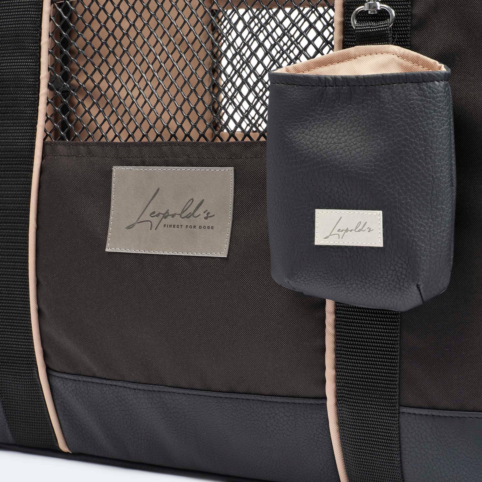 ​​Leopold's Finest for dogs - Vente Caisse de transport – chien - Sac de voyage pour teckels et petits chiens avec matelas orthopédique4