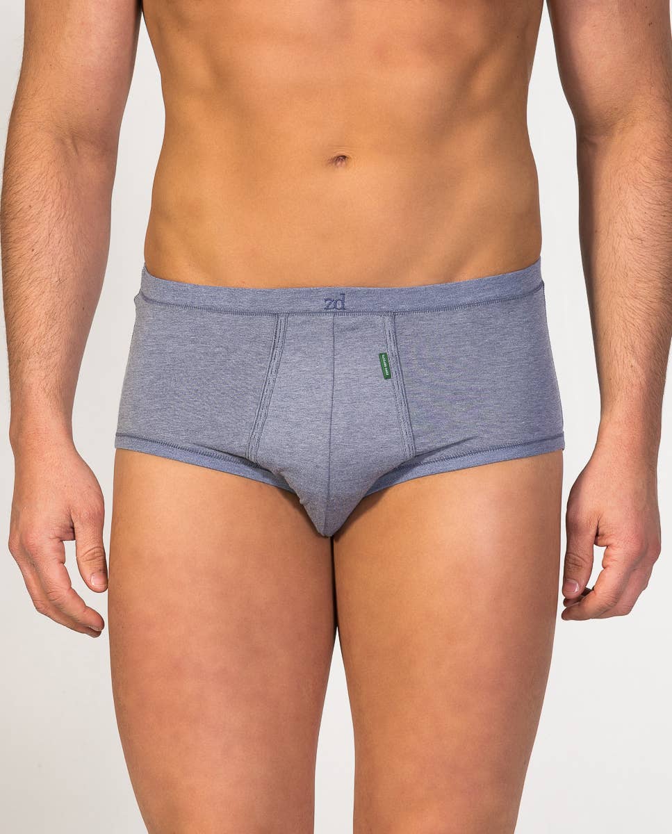 ZD Zero Defects - Wholesale Underwear - Men's - Senior fly front men's brief Egyptian cotton15