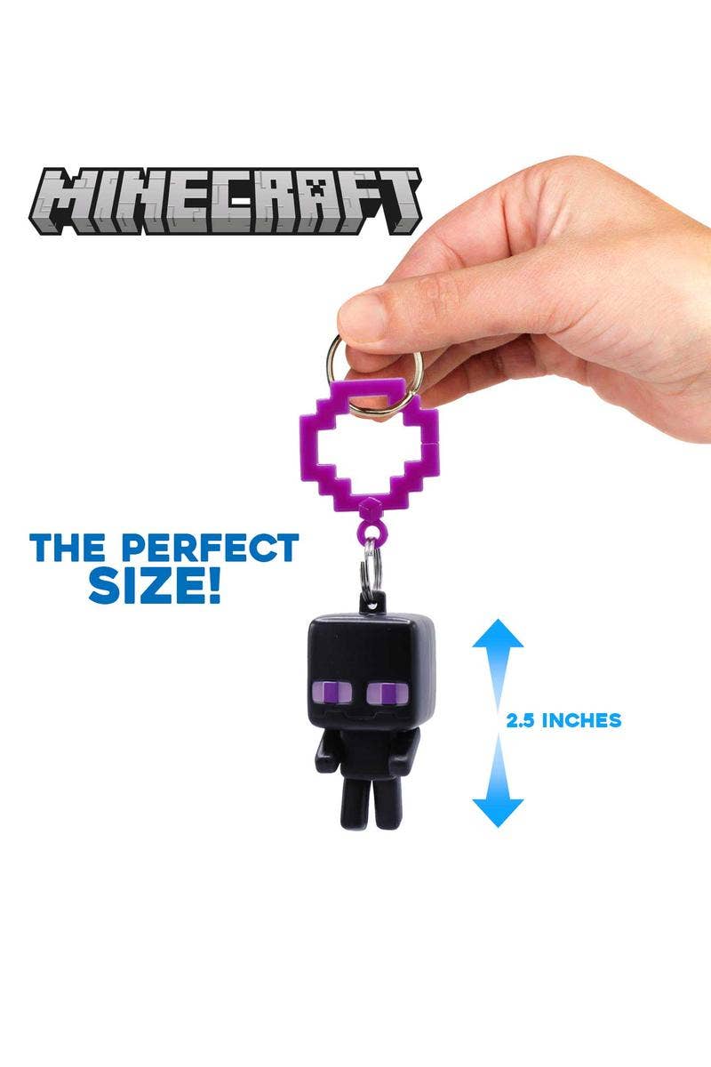 License 2 Play Toys - Wholesale Figurine Toy - Kids - Minecraft Backpack Clip On Figs S2 18pc Counter Display2