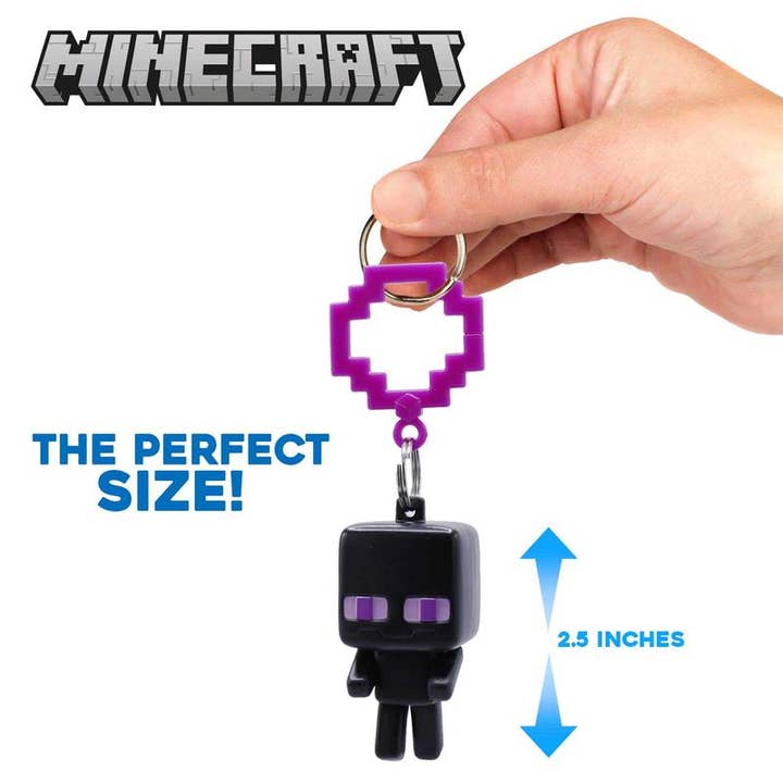 License 2 Play Toys - Wholesale Figurine Toy - Kids - Minecraft Backpack Clip On Figs S2 18pc Counter Display2