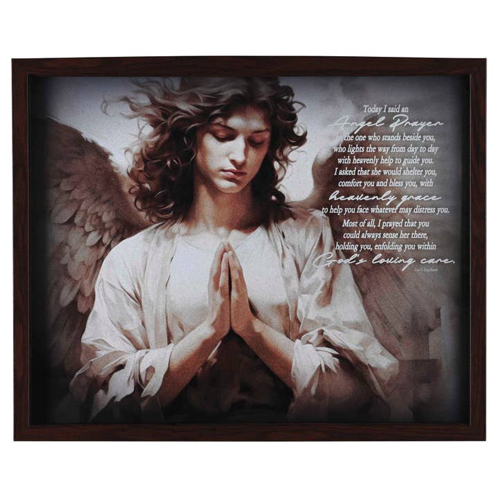 Cottage Garden - Wholesale Wall Accent - Framed Wall Art Today I Said A Prayer1
