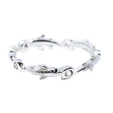 Neshama Eternity Ring for wholesale by Nasi Silver