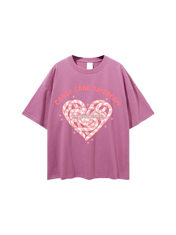Queen Fashion - Wholesale T-shirt (graphic) – unisex - casual heart graphic tee – DTG Printed Tee11