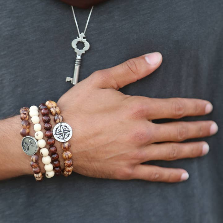 Whitney Howard Designs - Vendita all'ingrosso Bracciale con perline - Braccialetti Dude ACAI Seeds of Life4