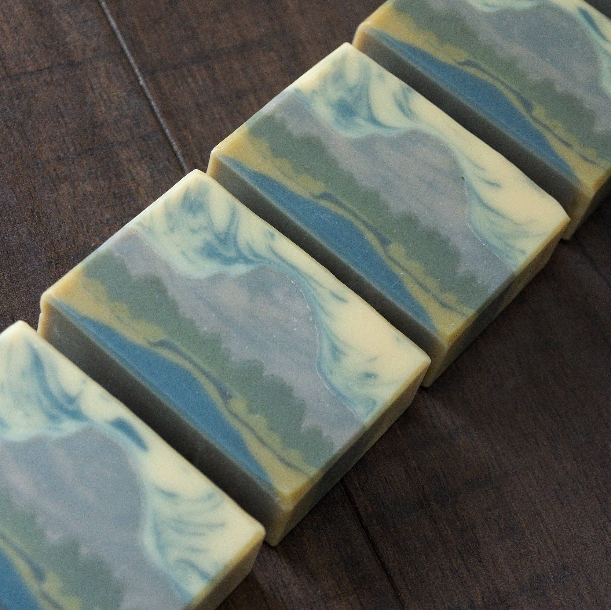 Delta Tule - Wholesale Bar Soap - Half Dome Soap // Lavender Geranium Lemongrass4