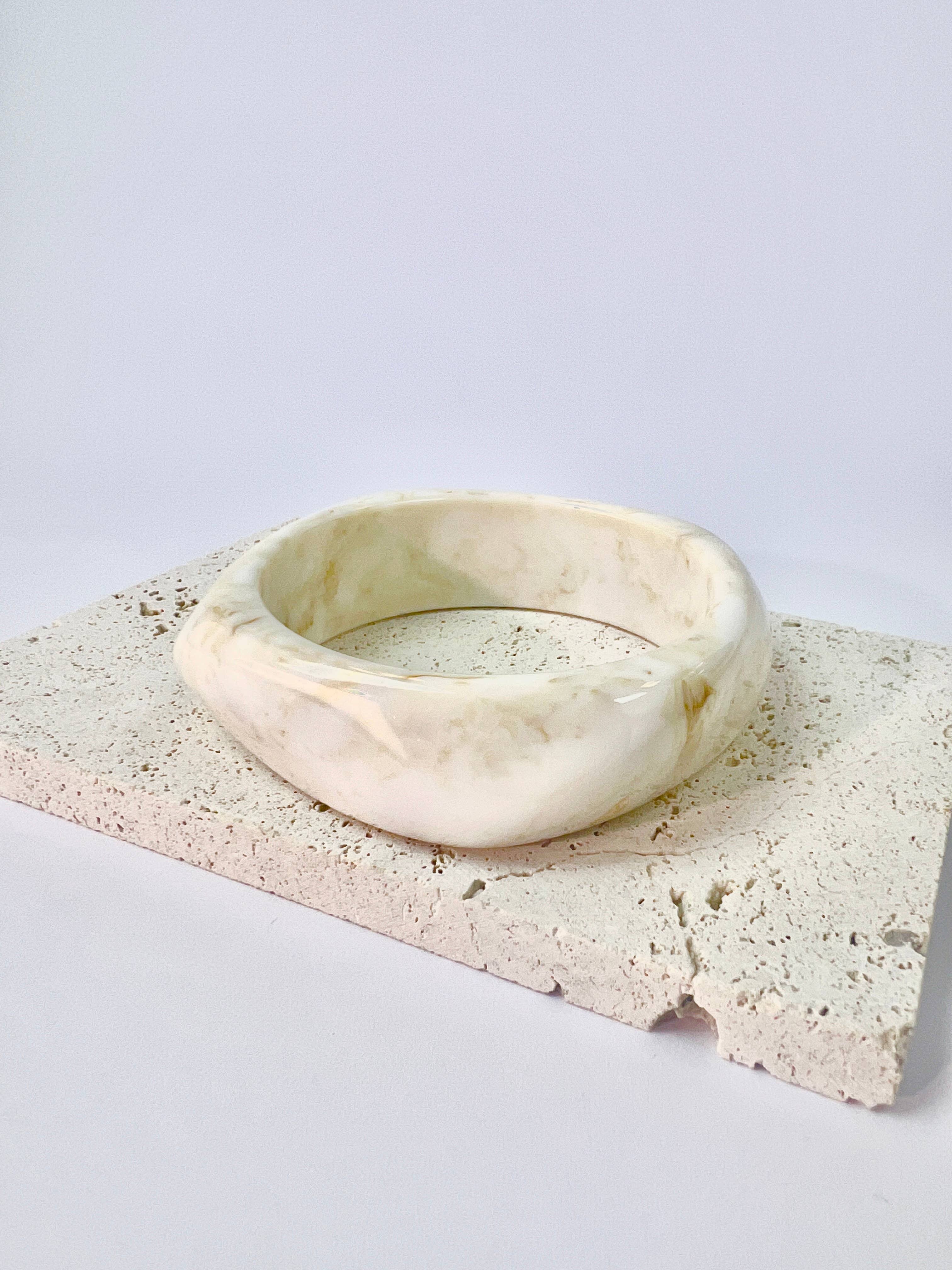 COSMOS - Wholesale Bangle Bracelet - Marble-effect resin bangle bracelet15