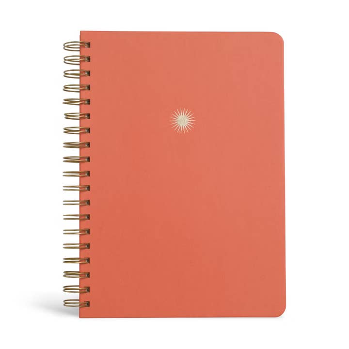Taccuino a Spirale con Raggi di Sole per la vendita all'ingrosso da parte di Papier UK