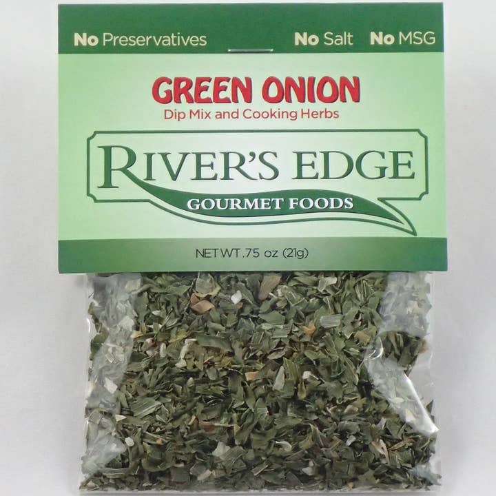Green Onion Dip Mix for wholesale by River's Edge Gourmet Foods