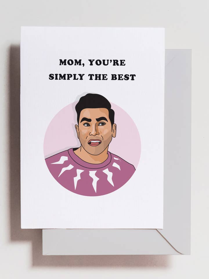 Schitts Mother's Day Card for wholesale by Haven Print Co.