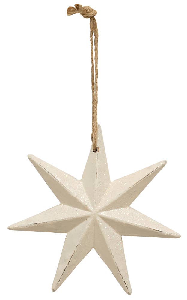 The Hearthside Collection - Wholesale Ornament Set - Wooden Moravian Star Christmas Ornament, 2 Assorted3